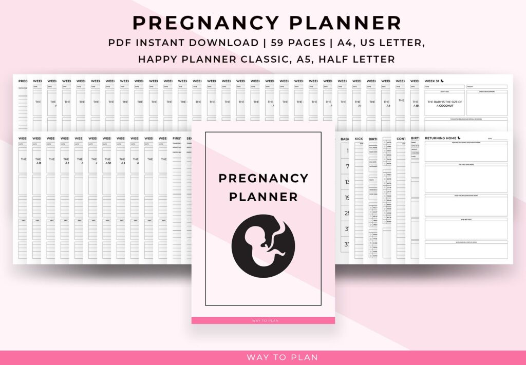 Pregnancy planner to track your health, appointments, and milestones ...
