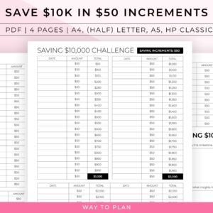 10k savings challenge printable, saving 10k challenge, 10k savings challenge, money saving challenge