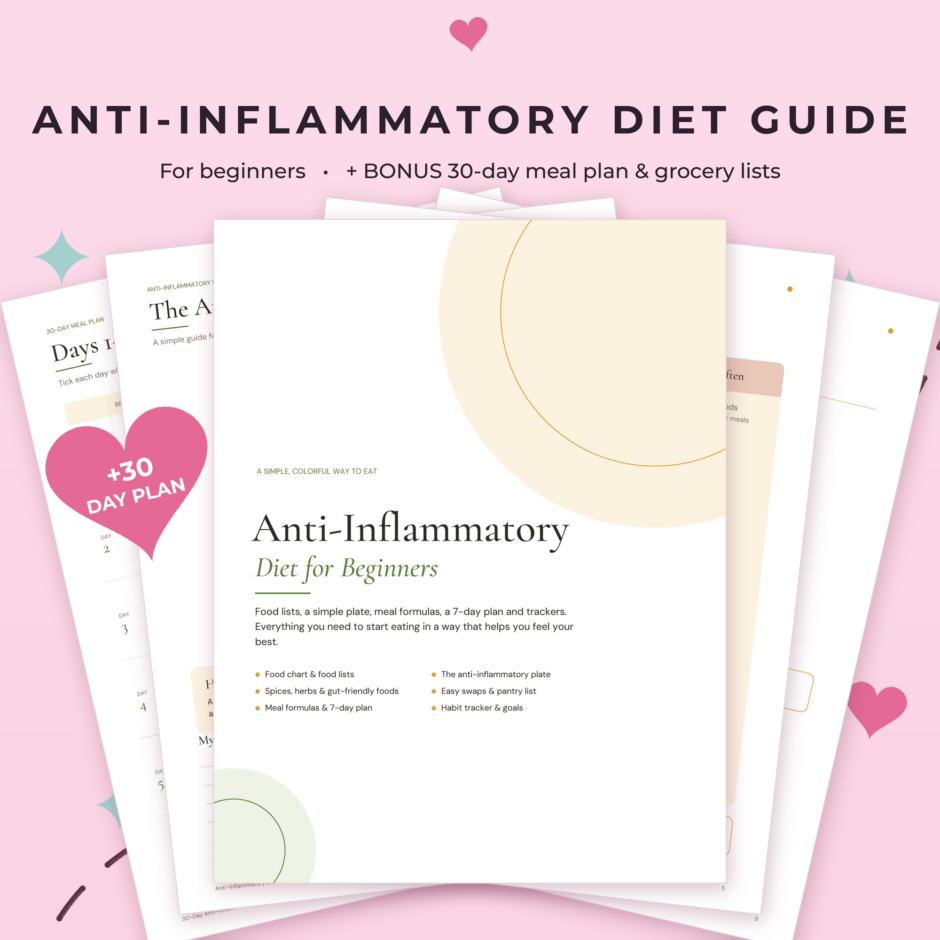 Anti-Inflammatory Diet for Beginners Guide + 30-Day Meal Plan | Way To Plan