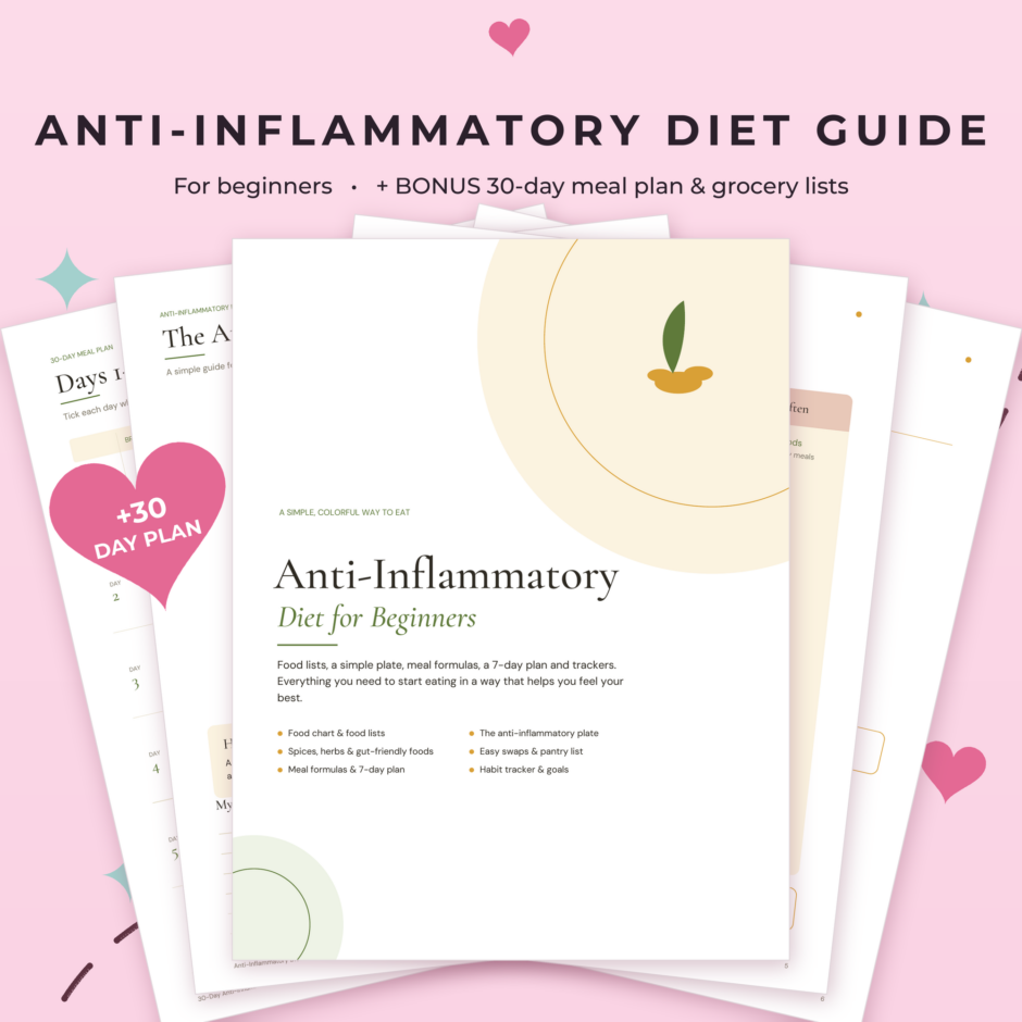 Anti-Inflammatory Diet for Beginners Guide + 30-Day Meal Plan | Way To Plan
