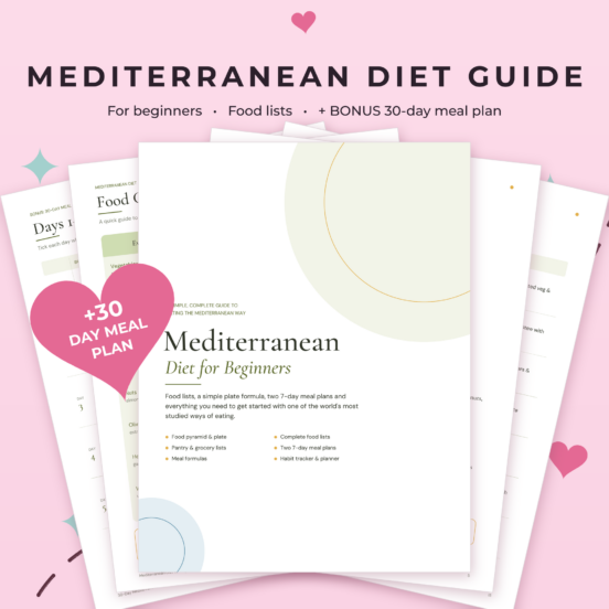 Mediterranean Diet for Beginners | Guide, Food List & Food Chart + Bonus 30 Day Meal Plan