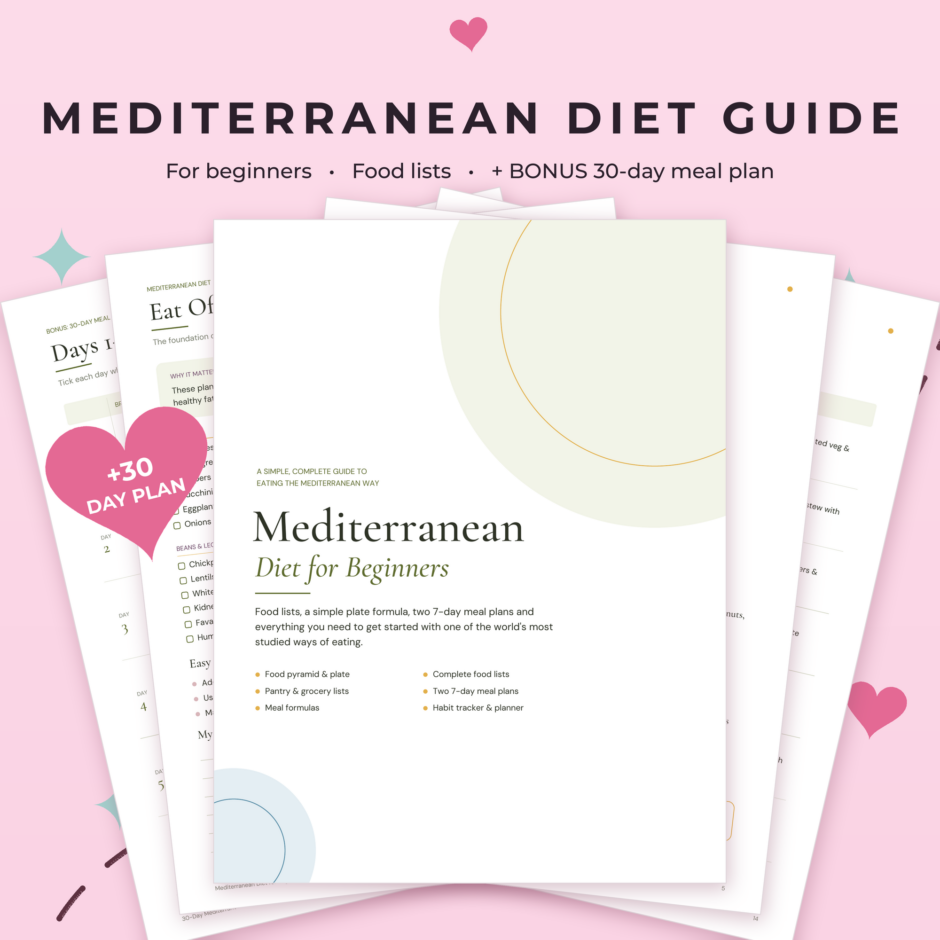 Mediterranean Diet for Beginners Guide & Meal Plan