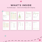 Mediterranean Diet Food List & Chart Printable