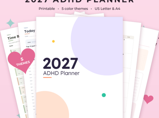 How to Choose the Best ADHD Planner (and Actually Use It)