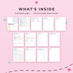 Scholarship Tracker Printable & Google Sheets Template | Way To Plan