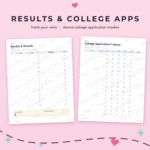 Scholarship Tracker Printable & Google Sheets Template | Way To Plan