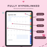 ADHD Student Planner Digital 2026-2028 for GoodNotes & iPad