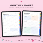 ADHD Student Planner Digital 2026-2028 for GoodNotes & iPad