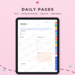 ADHD Student Planner Digital 2026-2028 for GoodNotes & iPad