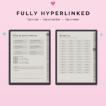 ADHD Budget Planner for Supernote Manta