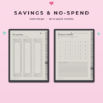 ADHD Budget Planner for Supernote Manta