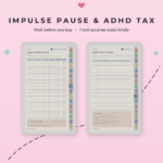 ADHD Budget Planner for reMarkable Paper Pro Move