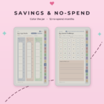 ADHD Budget Planner for reMarkable Paper Pro Move