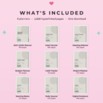 ADHD Planner Bundle for Supernote Nomad - Whats Included