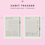 ADHD Planner Bundle for Supernote Nomad - Habit Tracker