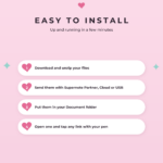 ADHD Planner Bundle for Supernote Nomad - How To Install