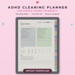ADHD Cleaning Planner for Kindle Scribe Colorsoft | Hyperlinked Color E-Ink Cleaning Planner, 3 Themes video