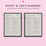 ADHD Cleaning Planner for Supernote Manta