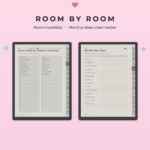 ADHD Cleaning Planner for Supernote Manta