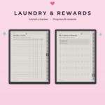 ADHD Cleaning Planner for Supernote Manta