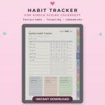 Habit Tracker for Kindle Scribe Colorsoft | Hyperlinked Color E-Ink Habit Tracker, 3 Themes video