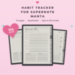 Habit Tracker for Supernote Manta