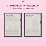 Habit Tracker for Supernote Manta