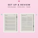 Habit Tracker for Supernote Nomad - Setup Review