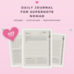 Daily Journal for Supernote Nomad - Main