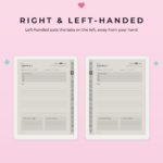 Daily Journal for Supernote Nomad - Right Left Handed