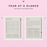 Daily Journal for Supernote Nomad - Year