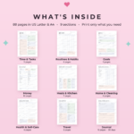 ADHD Life Planner Printable + Digital | Undated ADHD Planner for Adults