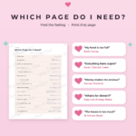 ADHD Life Planner Printable + Digital | Undated ADHD Planner for Adults