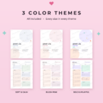 ADHD Life Planner Printable + Digital | Undated ADHD Planner for Adults