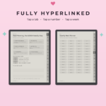 ADHD Meal Planner for Supernote Manta