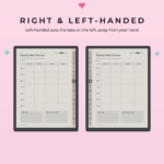 ADHD Meal Planner for Supernote Manta
