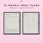 ADHD Meal Planner for Supernote Manta