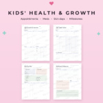 ADHD Mom Planner Printable | Family Command Center, Kids Routine & Chore Charts, Mom Brain Dump + Bonus Digital Planner