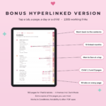 ADHD Mom Planner Printable | Family Command Center, Kids Routine & Chore Charts, Mom Brain Dump + Bonus Digital Planner