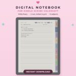 Digital Notebook for Kindle Scribe Colorsoft | Hyperlinked Color E-Ink Notebook, 3 Themes video