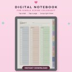 Digital Notebook for Kindle Scribe Colorsoft | Hyperlinked Color E-Ink Notebook, 3 Themes video
