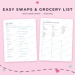 Low Oxalate Food List Printable | Kidney Stone Diet Food Chart, Grocery List & Daily Tracker