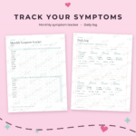 PCOS Tracker Printable | Symptom & Cycle Log
