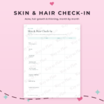 PCOS Tracker Printable | Symptom & Cycle Log