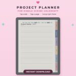 Project Planner for Kindle Scribe Colorsoft | Hyperlinked Color E-Ink Project Tracker, 3 Themes video
