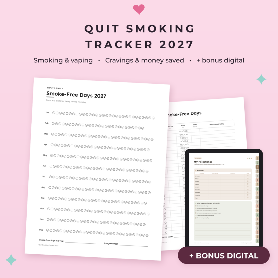 Quit Smoking Tracker 2027