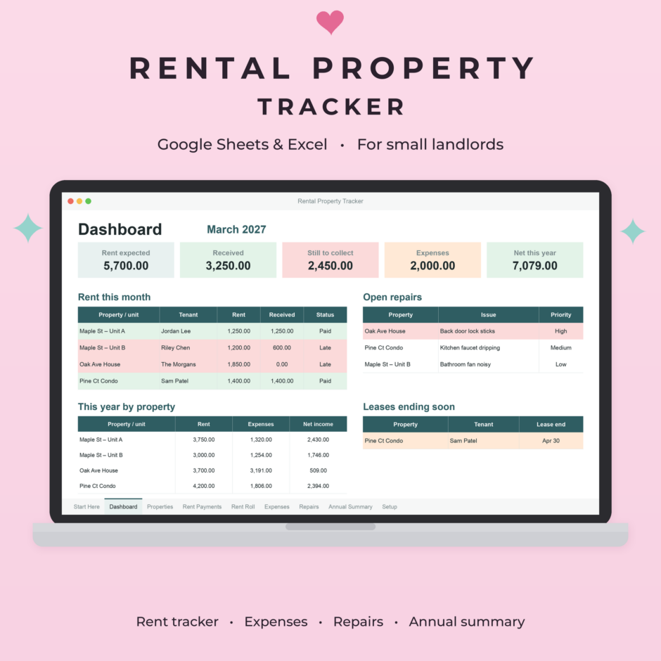 Rental Property Tracker