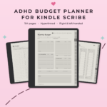 ADHD Budget Planner for Kindle Scribe - Main