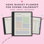 ADHD Budget Planner for Kindle Scribe Colorsoft - Main