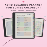 ADHD Cleaning Planner for Kindle Scribe Colorsoft - Main